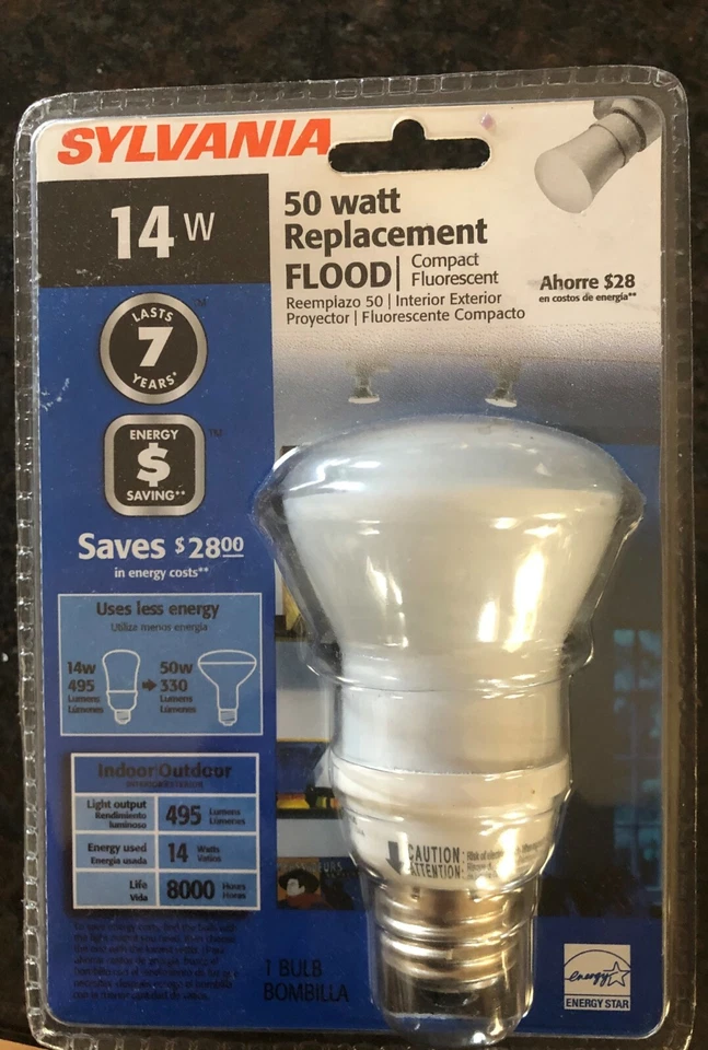 SYLVANIA CF14EL/R20/BL/1 - Image 1 of 1