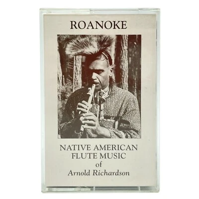 Roanoke Native American Flute Music of Arnold Richardson Cassette ~ Tsa'ne Dos'e - Image 1 of 4
