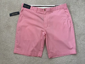 NWT Polo Golf Ralph Lauren Shorts Mens Sz 38 Pink Chino Cotton Twill Classic Fit - Picture 1 of 8