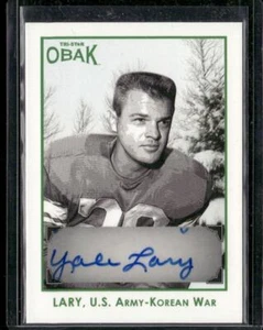 2011 TriStar Obak #A21 Yale Lary Green AUTO #/25 - Picture 1 of 2