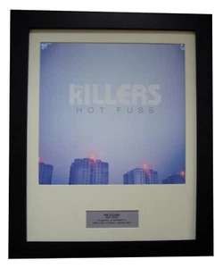 THE KILLERS+HOT FUSS+Album+LP+Art+TOP QUALITY FRAMED+FAST GLOBAL SHIP+BRIGHTSIDE - Imagen 1 de 8