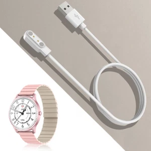 Adattatore cavo caricatore magnetico USB Smartwatch per Kieslect Kr Pro/Kr (bian - Zdjęcie 1 z 12