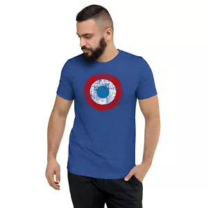 Camiseta Hombre Fuerza Aérea Francesa Roundel Manga Corta - Imagen 1 de 13