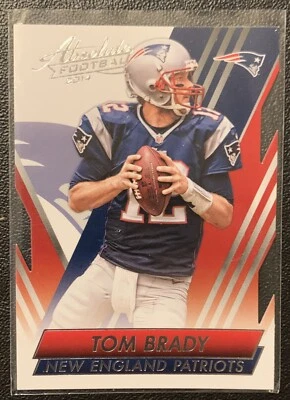 2014 Panini Absolute Tom Brady Base Card #44 New England Patriots 🔥🔥 - Image 1 of 2