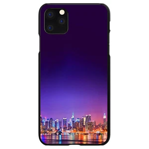 Funda rígida para iPhone/Samsung Galaxy New York Skyline Night - Imagen 1 de 38
