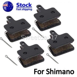 4-pairs Mountain Bike Bicycle Disc Brake Pads For Shimano Mechanical/Hydraulic - Picture 1 of 9