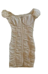 Privy Runched Bodycon Mini Dress - Picture 1 of 3