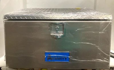 Merritt Logger Tool Box, Aluminum 30 x 23 x 20 in, Diamond Plate Top, Heavy Duty Foto 1 de 4