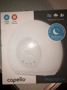 Capello Alarm Light Table Clock White The Nightlight Does Not Work The Rest Does - Picture 1 of 1