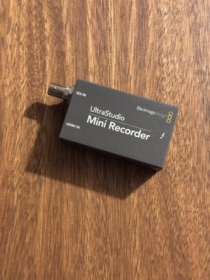 Blackmagic Design UltraStudio Mini Recorder SDI Plus Hdmi In To Thunderbolt - Изображение 1 из 4
