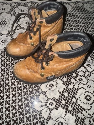 Justin Boots Niños 4619JR Marrón Cuero Camuflado Vaquero Botas del Oeste, Talla 5.5D Foto 1 de 2