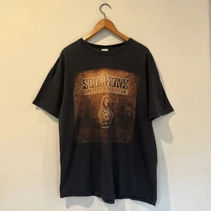 Vintage SCORPIONS 2004 Unbreakable Tour T-Shirt Tee Concert Anvil XL Official - Picture 1 of 5