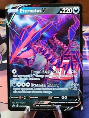 Eternatus V SWSH064 SWSH: Sword & Shield Promo Cards Holo - Image 1 of 2