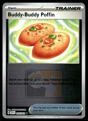 Pokemon League Cards (Pokemon Play) #144/162 Stamp Holo Buddy-Buddy Poffin NM - Image 1 of 2