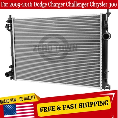 Aluminum Radiator For 2009-2016 Dodge Charger Challenger Chrysler 300 CU13157 Foto 1 de 4