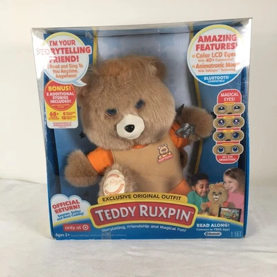Teddy Ruxpin 2017 animado Talking Storytime Bear Bluetooth ojos LCD Foto 1 de 4