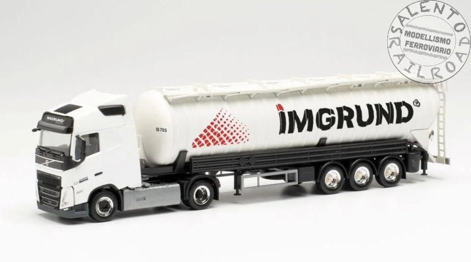 Herpa 314961 Volvo FH GL SZ Truck With Tanker Trailer "Imgrund" - 1:87 H0 - Image 1 of 1