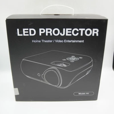 Led Projector  Home Theater Video Entertainment Model H1 Brand new - Image 1 of 3