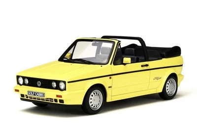 VW GOLF 1 Cab. Young Line, Jaune, 1991, OTTOMOBILE, 1/18. Neuve, boîte d’origine - Photo 1/4