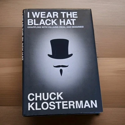 Chuck Klosterman Signed I Wear The Black Hat 1st Edition HC Book w/ Jacket Foto 1 de 3