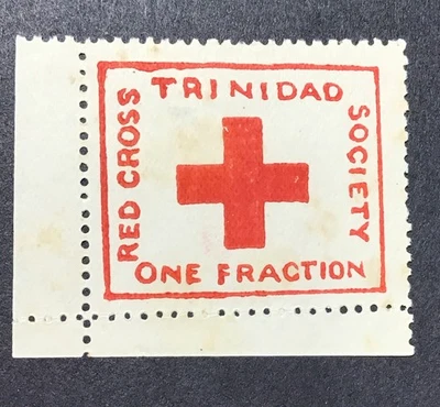 Тринидад и Тобаго 1914 VF-XF MH Sc#B1, незначительный тонкий, см. фото (W60) - Изображение 1 из 3