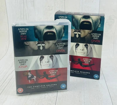 American Horror Story The Complete Seasons 1-4 DVD boxset in slip case - Image 1 of 4