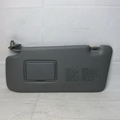 2005 - 2006 Honda CR-V CRV para-sol driver lado esquerdo LH cinza vinil sombra fabricante de equipamento original - Imagem 1 de 4