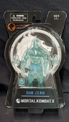 Экшн-фигурка 2015 SDCC Mezco Mortal Kombat X Sub-Zero Ice Clone! - Изображение 1 из 4