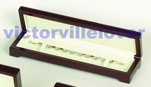 Mahogany Wooden Bracelet Box HIGH QUALITY-BUY MORE&SAVE - Picture 1 of 1