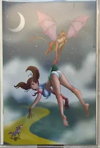 Cuentos de hadas Grimm: OZ #3 variante Grifo Azul - Casi Nuevo - Dean Yeagle Lim. Ed. de 250 - Imagen 1 de 2