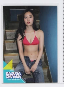 Kazusa Okuyama NO.70 -Japanese Bikini Model- 2020 First Trading Card - Picture 1 of 3