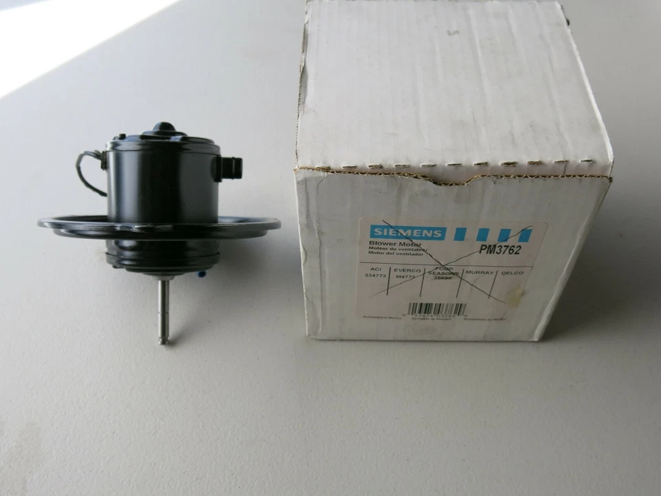 Motor de soprador Siemens PM3762 HVAC compatível com Toyota Tercel 1989 - Imagem 1 de 3