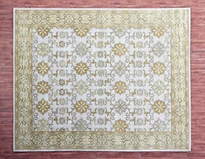 Ballard Royal Landon Beige Parsian Style Handmade Tufted 100% Area Woolen Rugs - Picture 1 of 5