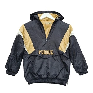 Heisman Qtr Zip Jacke Kinder 8 Jahre Purdue Boilermakers gefüttert Windbreaker K271 - Bild 1 von 4