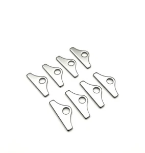 Universal Valve Cover Tabs Spreader Hold Down 1/4" ID Hole Chevy Ford Mopar 8 Pc - Picture 1 of 1