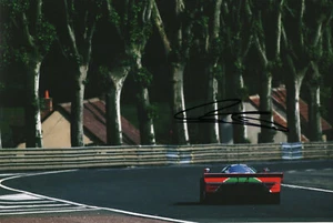 Le Mans Driver Johnny Herbert Hand Signed Photo Autograph  Mazda 12x8" AB - Picture 1 of 1