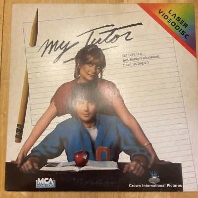 My Tutor Caren Kaye Matt Lattanzi 1983 Laserdisc LD *NOT A DVD* RARE - Image 1 of 4