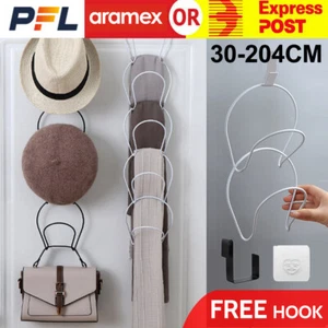 Baseball Cap Hat Rack Clothes Hanger Home Organizer Storage Door Closet Holder - Picture 1 of 17