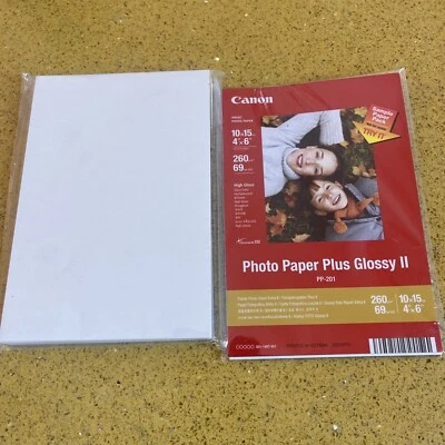 4 X 6 GLOSSY PHOTO PAPER 55 Sheets In Two Sealed Packs,NEW!!! - Image 1 of 4