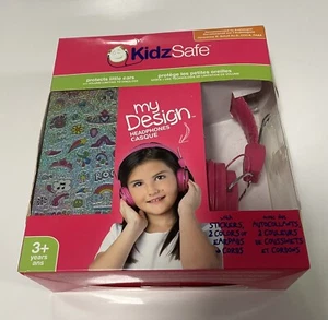Lot of 2 OEM Kidz Safe My Design Headphones Color Pink New Sealed in Box - Picture 1 of 6