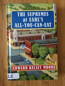 The Supremes at Earl's All-You-Can-Eat HC LARGE PRINT - VG -Edward Kelsey Moore - Picture 1 of 2