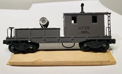 Lionel No. 6420 D.L. &W. Work Caboose with Searchlight - Image 1 of 4