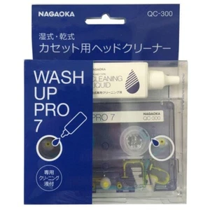NAGAOKA QC-300 WASH UP PRO7 [Wet/Dry Cleaning Cassette] QC-300 - Picture 1 of 1