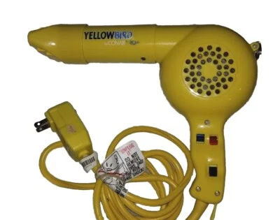 Secador de pelo profesional CONAIR PRO Yellow Bird usado  Foto 1 de 4