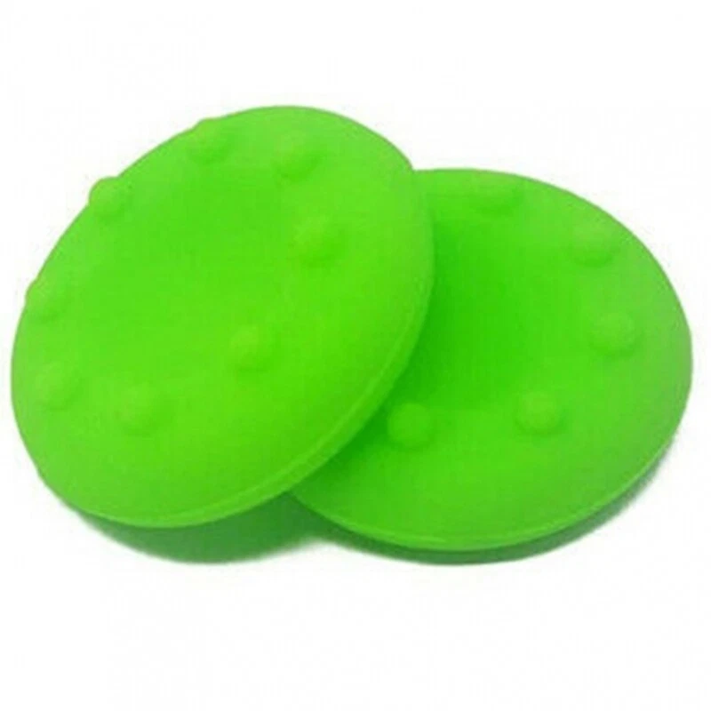 Grips Joystick For PS4 PLAYSTATION 4 3 2 Rubber Xbox One 360 PS3 PS2 X S Green - Image 1 of 1