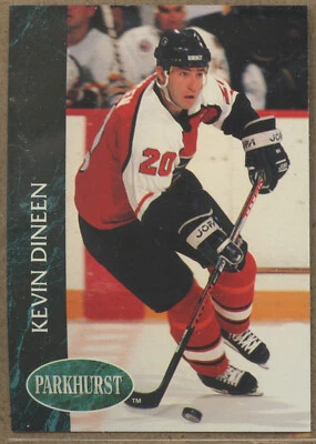 1992-93 Parkhurst #127 Kevin Dineen  Philadelphia Flyers - Image 1 of 2