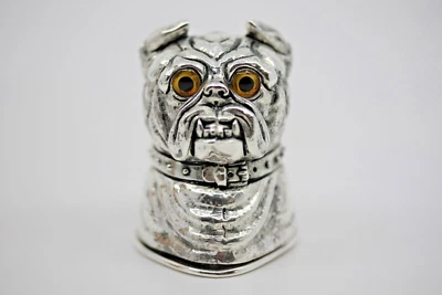BULLDOG MATCH SAFE VESTA CASE SILVER - Image 1 of 4
