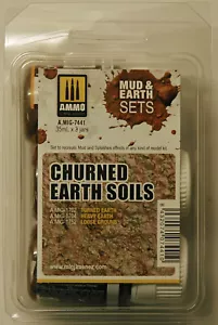 AMMO A.MIG 7441 MUD & EARTH SETS CHURNED EARTH SOILS - Imagen 1 de 1