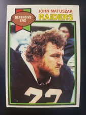 1979 Topps John Matuszak football card #108.