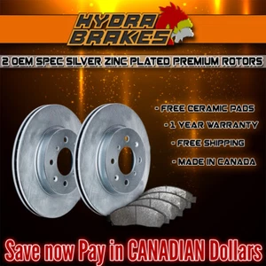 FITS 2011 Mercedes-Benz C300 4Matic Sport 322MM OE BLANK Brake Rotors SLV F - Picture 1 of 1
